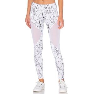 Varley Bicknell Tight in White Marble